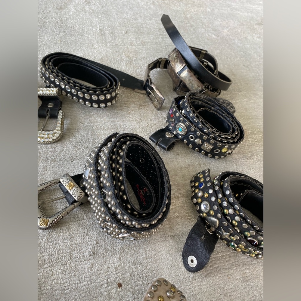 COPY - Beautiful collection of vintage belts (Michael Morrison and Sand Castle)